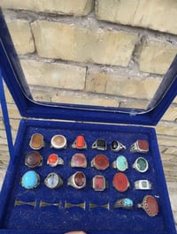 اخوتي جبتلكم شلعه واحد عل واحد 20 قطعه وكله صياغات حلوه ومرتبه والأحجا...