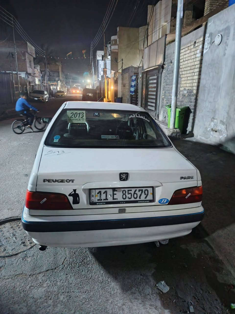 بيجو بارص 2013 السيارة كلش حلوة كير ومكينة 2000 فرنسي رقم بغداد انكليزي السيارة كلش حلوة بيهة صبغ جاملغ الايمن  جاهزة مجهزة من كل النواحي كبل اللشارع  السعر 45وبيهةمجال بسيط جداً مكاني بلديات
غير متواجد عل نت رقم الهاتف ***********
