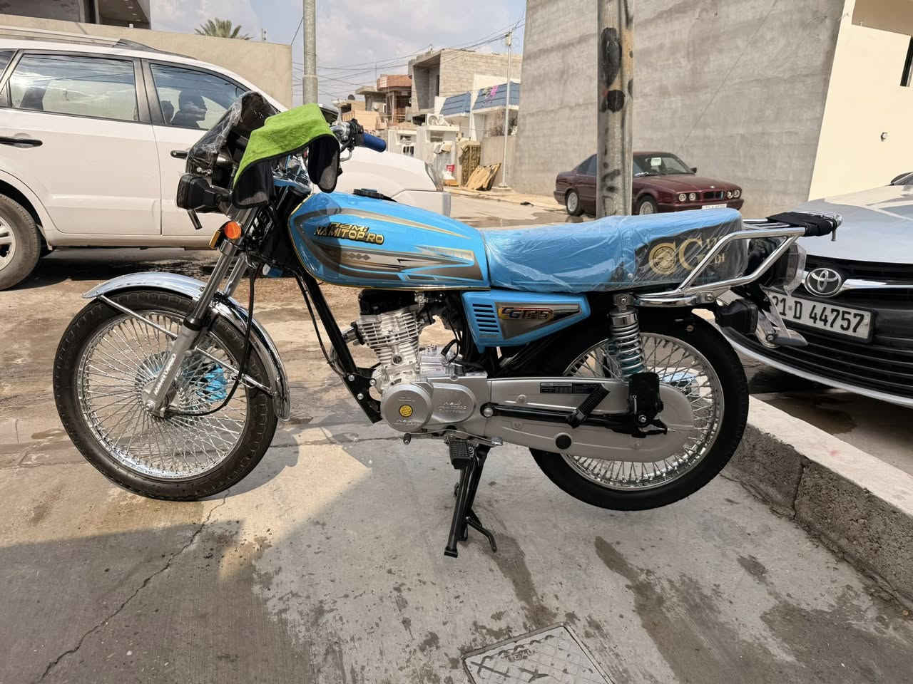 ‏￼‏السلام عليكم هاي الدراجة للبيع موديل 2025 أوراق كاملة للطلب والاستفسار اتصل على هذا الرقم***********
‏
