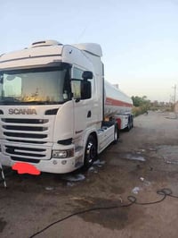 اسكانيا موديل 2017 فول مواصفات جديده مامشتغله ولادرب  حجم 450 رقم الها...