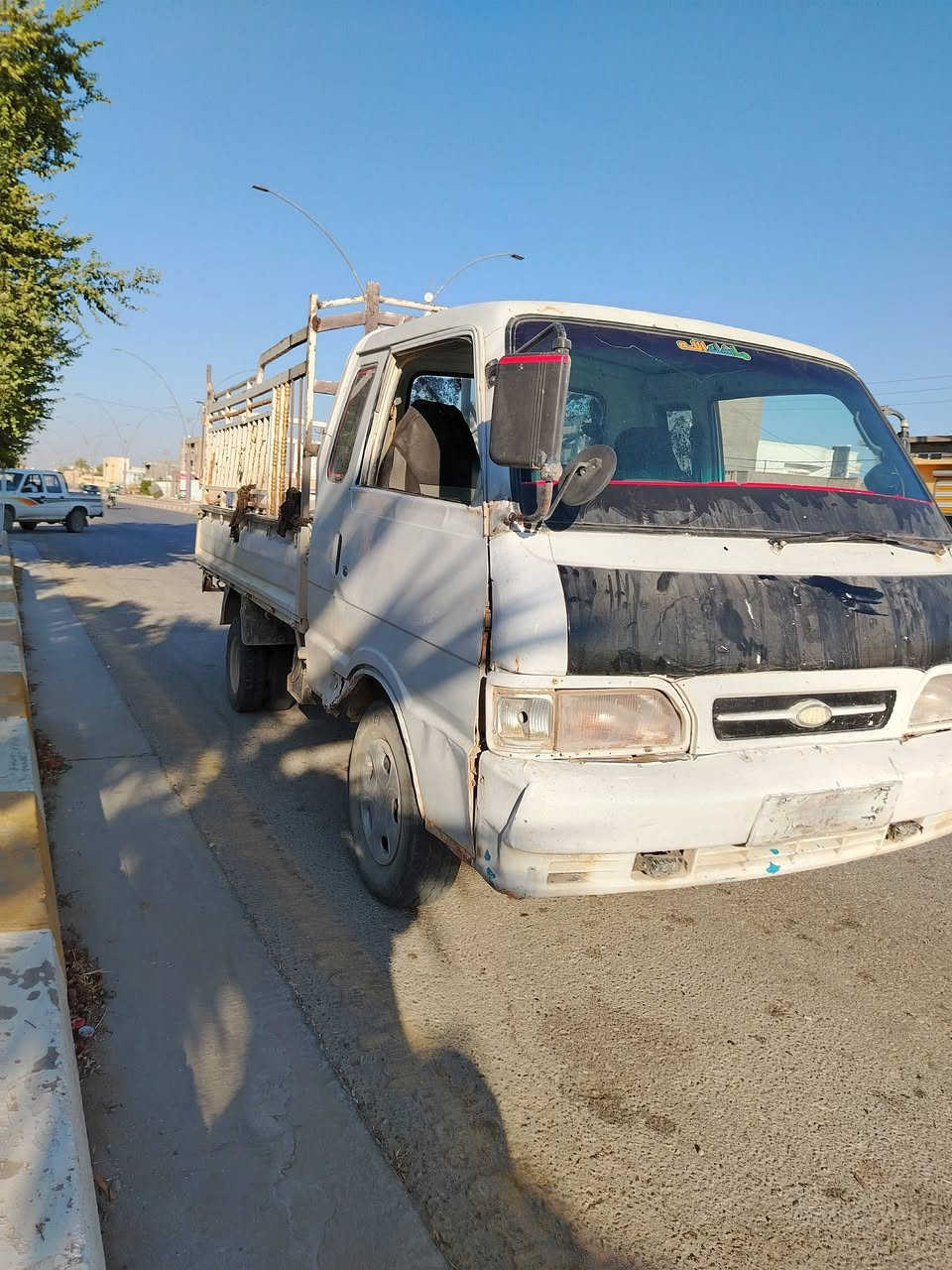 اسلام عليكم كيه بنكو حديده ٩٦ جاهزه من كلشي كير اكسن ومحرك وصدر وباور جاهزه مجهزه باتري جديد سعره ١٨ وبيه مجال اليريده يتصل على ارقم ***********
