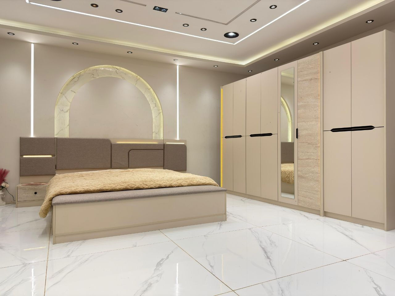 *موديل لوفين ☝🏻*                   

*10 قطع              كنتور3متر*

✅ السرير مخزن 
✅ الميز تواليت الضخم
🥇  
✅متكونه من ١٤ باب 
✅ برغي  حديد 
✅ قياسات ضخمه 
🥇 إناره بل كومديات 
🥇 إناره بل كنتور 
🥇 إناره في الميز تواليت 
🥇ابواب المنيوم 

*ملاحضة اضافة فاترينة*

السعر مليون و150  الف 

شد ونقل 
- بغداد مجاناآ
- ⁠اطراف 20 الف 
- ⁠محافظات 100  الف


**إذا كنت صاحب هذا الإعلان وتريد حذفه لأي سبب، رجاءا أرسل رسالة إلى الدعم الفني**