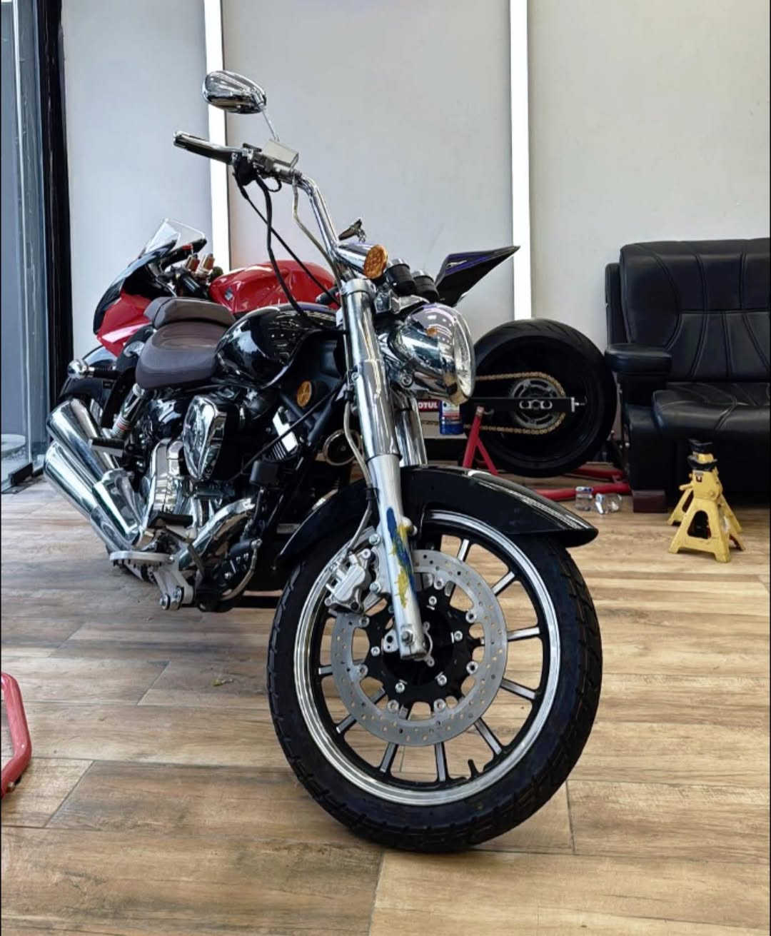 2025 QIPA MOTORCYCLE

كلاسك. امريكي.  

ماشيه. 26 ميل فقط. زيرو. 

بغداد اليرموك. 

مكينه. 250.    

***********
