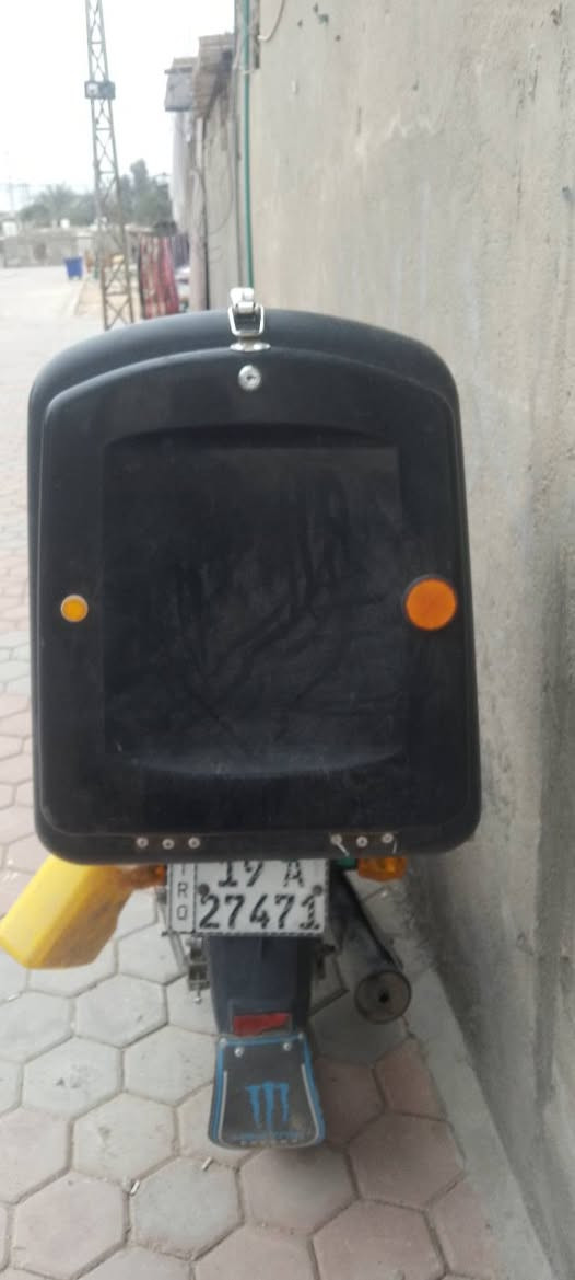 السلام عليكم صندوق دلفري للبيع جديد مامستخدم أسبوع سعره 30الف ***********
