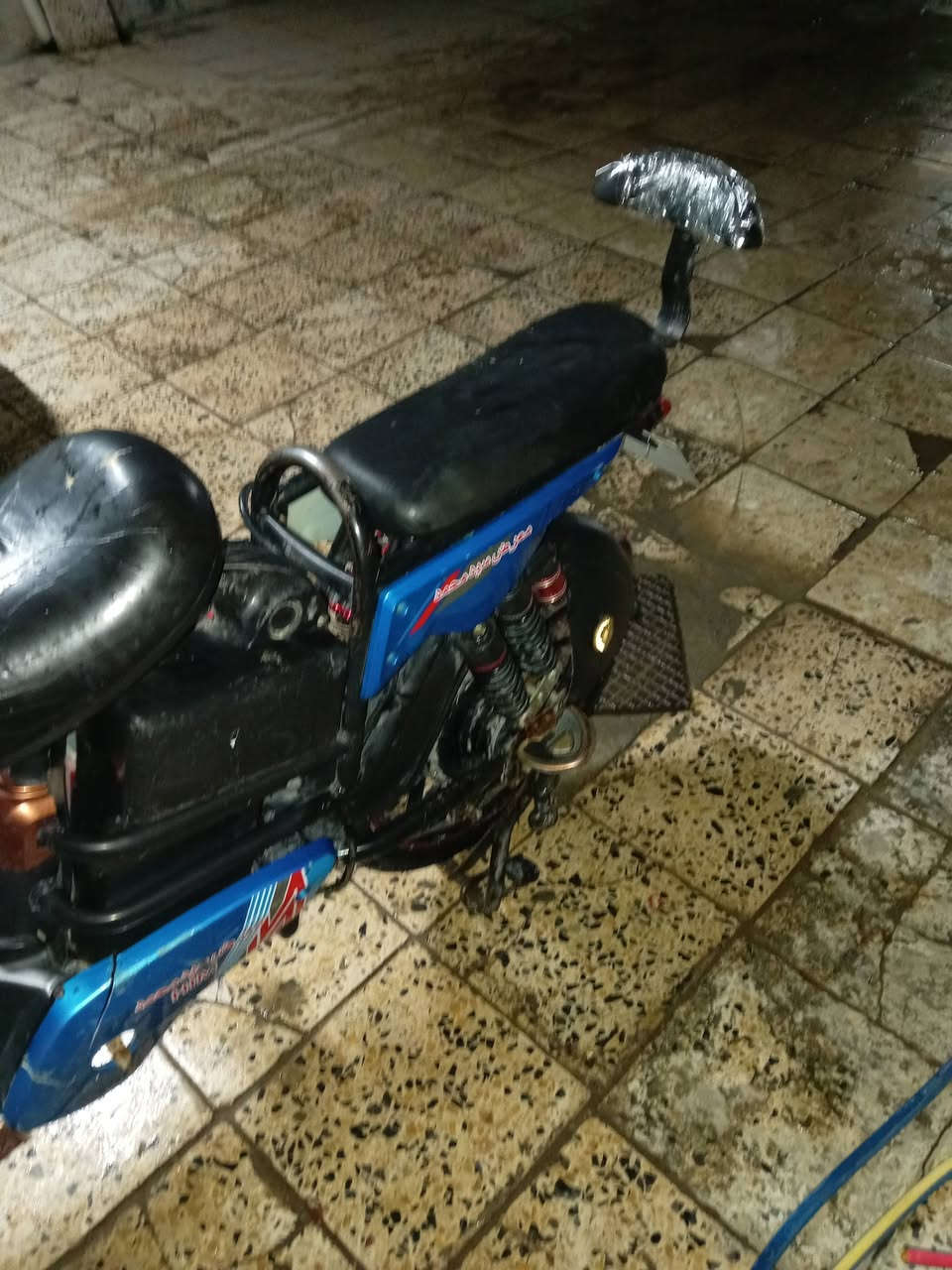 سلام عليكم دراجه اللبيع مابيه اي عطل بطاريات نضافتهن %80 بيه بس لاشاير مايشتغل يُشَتغلً بيها الاكلوب ولاهورن بوش وبيها بلوتوث نضيفه دراجه سعر 230 وبيها مجال المكان بعقوبه تحرير. لاتصال عله ***********
