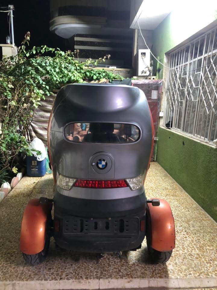 للبيع سياره شحن نفرين مفعد اماني مقعد خلفي
بطاريه ليثيوم ٦٠ امبير ٦٠ فولت 
ماطور ملف 4800 واط
سرعه 80
شحنه تمشيك 80 km 
جامات كهرب
بيها بك 
مكاني موصل
للاستفسار واتساب ***********
