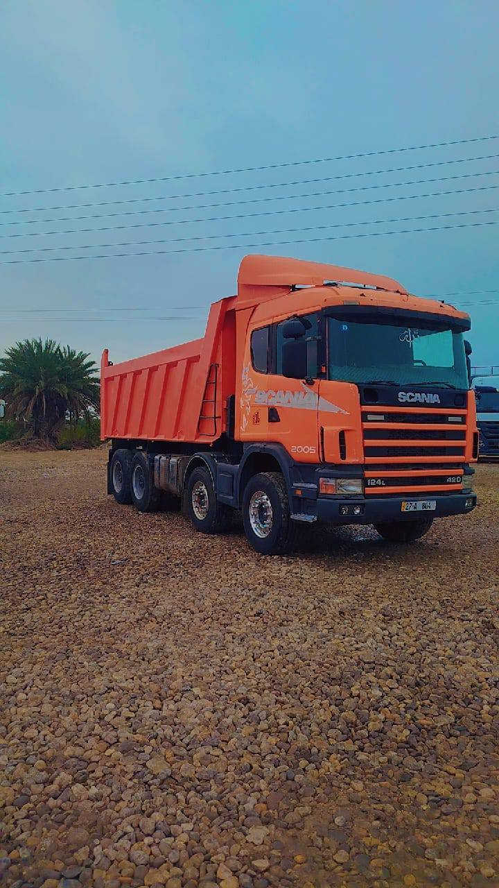 سلام عليكم للبيع سكانيا قلاب عگرب بلادي مجموعة حديثه موديل 2000 رقم ذي قار انكليزي سنويه جديده مكينه انجكتر 420 لا صرف ولا بخار گير 900 تخم تاير مكفولة كفالة عامه للاستفسار 
اتصل ‏‪0783 855 2929‬‏
‏‪0772 504 5719‬‏
