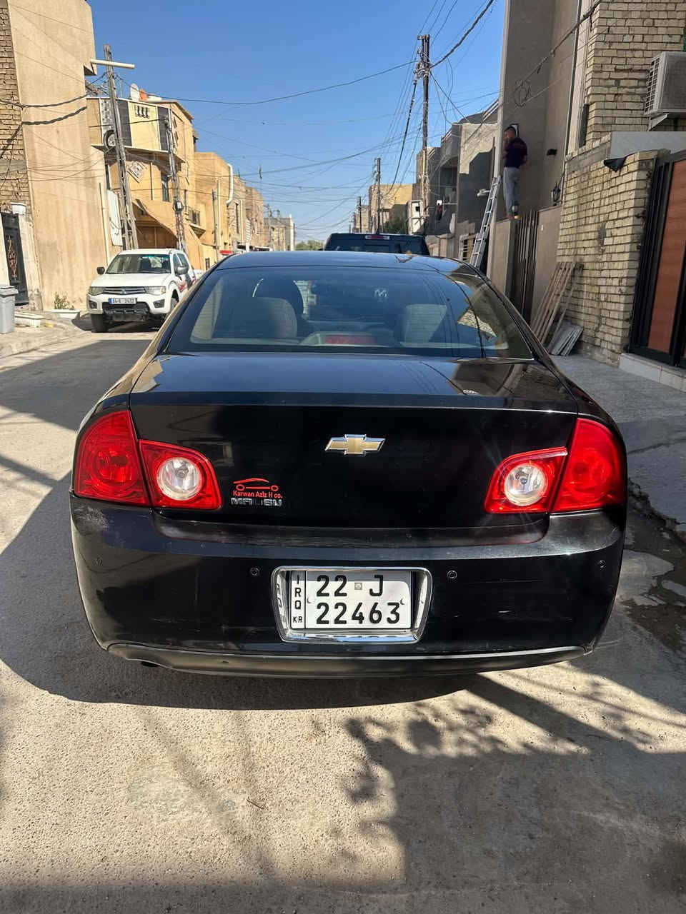 ماليبو 2011 خليجي
مكينة 2400 السياره مكفوله من الضربه والصبغ 
محرك كير تبريد بحالة جيدة 
صدر خلفي امامي تخم تاير تحكم ستيرن جهتين 
السعر 77 ورقه 
عنواني بغداد تقاطع درويش حي التراث 
رقمي ***********
