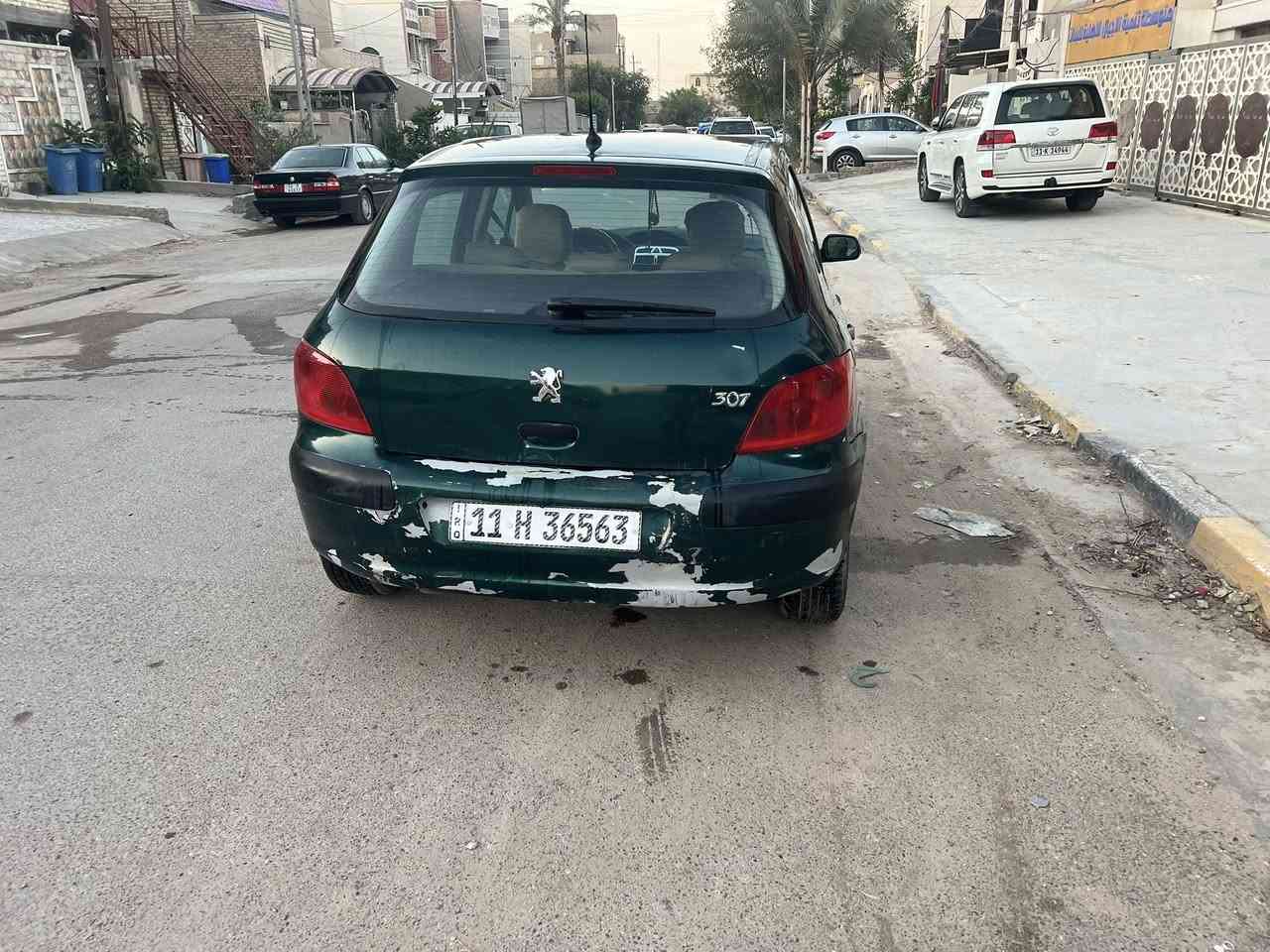 بيجو 307 موديل 2005 للبيع
تخم تاير جديد 
باتري جديد 
صدر امامي خلفي جديد 
نوزلات مجاول جديد 
كوبريسر جديد مؤسسة 
منضومه زنون جديده 
كهربئيات كلها بلاد 

سنويه جديده 
سياره بيها صبغ الجاملغات و الصندوك ابيعلك احزام 
سعرها 49 و بيها مجال حك الجيه 
للاستفسار ***********
