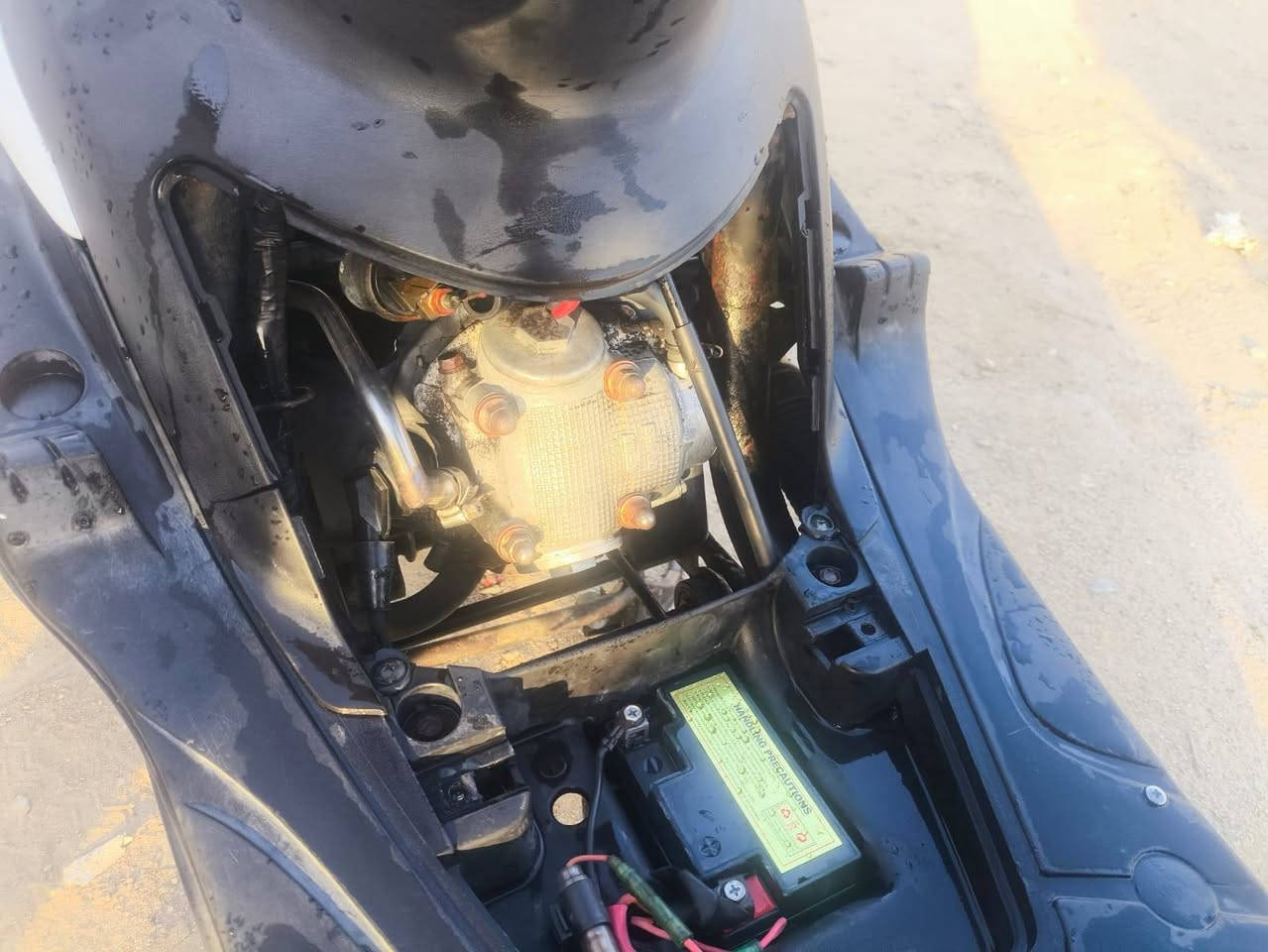 سلام عليكم.... مكلف بلنشر
دراجة ماكس عدله 🛵 للبيع
دراجة شلعه معدل كهربائيات كلهه شغاله 
دراجة جديده بلاديه 
أي نقص مابيهة
جيب مصلح وتعال افحص
العنوان كربلاء حي الغدير الاستفسار الاتصال على الرقم 📞 ***********
