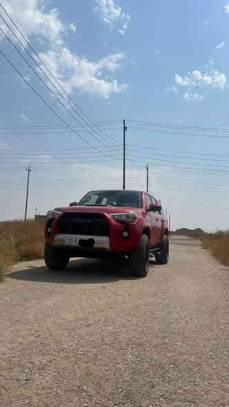 تويوتا فور رنر 
2020 Trd 
Off road 
مزودة عليها تاير وويل اصلي 
وعليها ترفيعه 3 انج 
وعليها سبيسرات انج ونص
السيارة رادار ماشية 62000 كيلو
دوسات تي ار دي اصلي
السيارة جديدة وناعمة كلش
بالحقيقة احلا من الصور 
ا***********
واتساب
