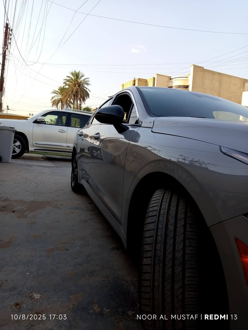 السلام عليكم
السلام عليكم
K5 2023 gt line 1.6t

فول بدون بنوراما 

ماشية 41 الف ميل 

السيارة صور الحادث موجودة وية المنشور 

صبغ جاملغ خلفي و شوي من الباب خلف الصدر و البوند و شوي جاملغ امامي جهة الصدر 

ايرباك ستيرن و بردة 

السعر 185 وبي مجال بسيط

مكاني بغداد العامرية

***********
