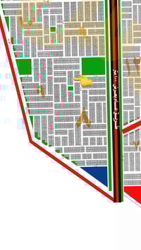 🙋‍♂️ قطعه للبيع بنص البناء بصف حي التراث  قطعه قريبه من شارع 100 الحلق...