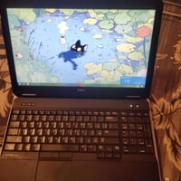 لابتوبDELL  مواصفات..  معالجcorei5الجيل الرابع  شاشه FHD  كرت شاشه   ذ...