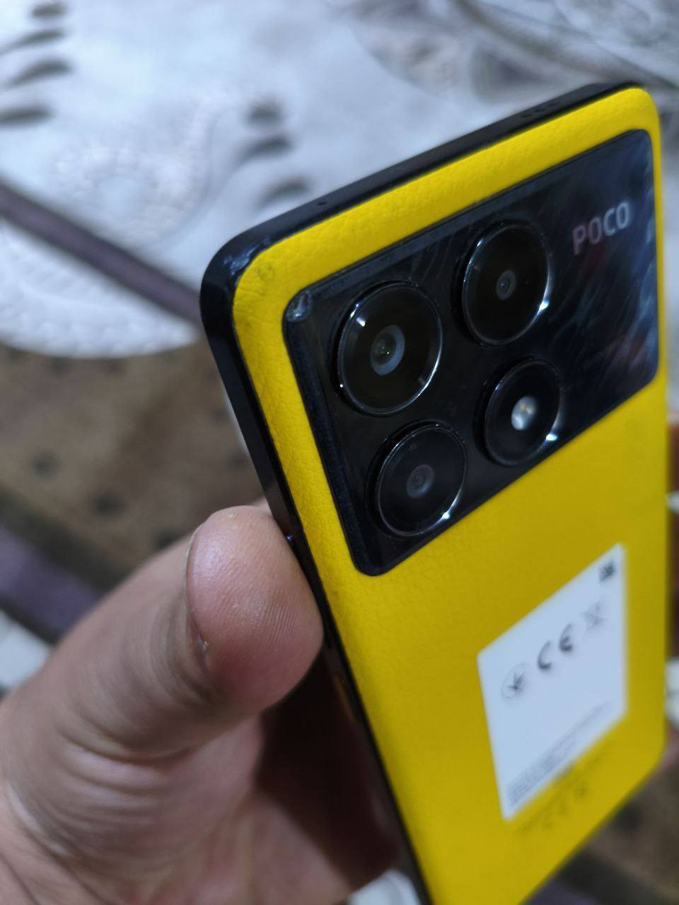 للبيع جهاز بوكو x6برو جهاز نضيف عدا هذني الصدعات السعر 275الف وبي مجال


**إذا كنت صاحب هذا الإعلان وتريد حذفه لأي سبب، رجاءا أرسل رسالة إلى الدعم الفني**