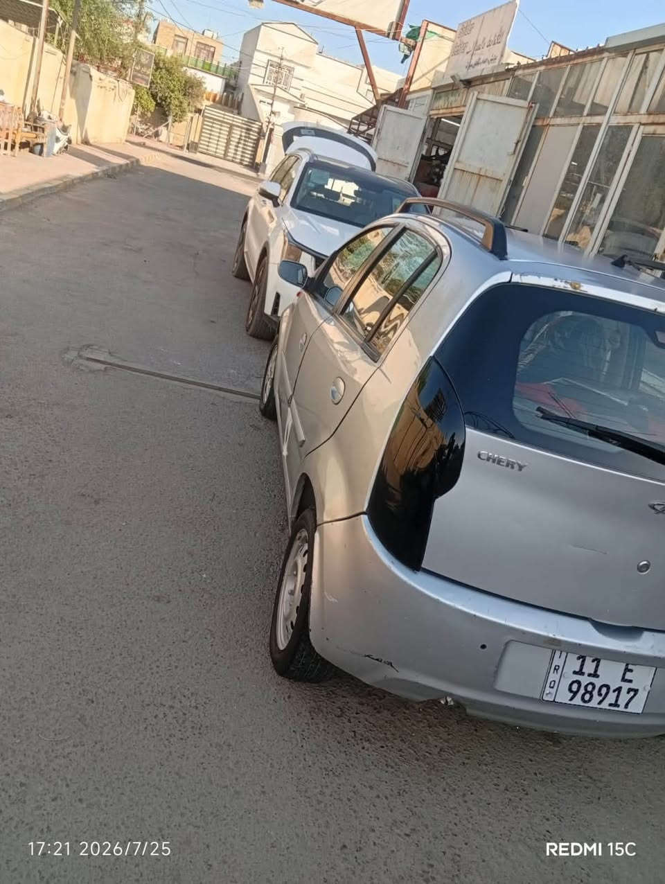 شيري اي وان موديل 2013  كير اوتو+ عادي .. تبريدها يخبل
تحويل السياره مباشر ثاني يوم 

كامله من كل النواحي …

اما الباقي سويتلها ادامه قبل شهر بصوره عامه بسعر 33ورقه وبيها مجال بسيط مكاني الكاظمية
***********
ملاحظه السياره رقم بغداد الدولي الجديد
