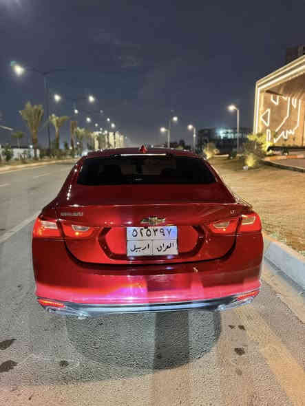 السلام عليكم 
للبيع ماليبو 2017 LT  حادثها خفيف  باب خلفي بدون ايرباك السياره فول مواصفات للأخير السياره صار بيها صبغ بل عراق صفحة السايق وقبق الشنطه فقط السياره باسمي رقم اربيل تريد تحويل او وكاله السعر 100$بيها مجال حك الجية مكاني بغداد_حي الحسين للاستفسار اتصل وتدلل ***********
