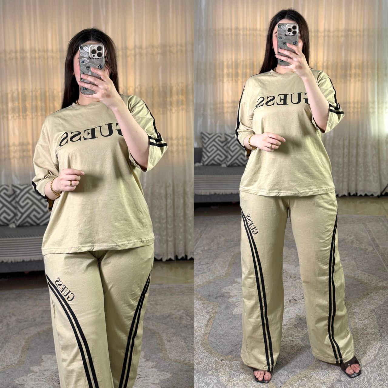 تراك نسائي
خامة تزفيليس 
 القياسات L. XL. 2XL. 3XL.
السعر خاص 
توصيل جميع المحافظات


**إذا كنت صاحب هذا الإعلان وتريد حذفه لأي سبب، رجاءا أرسل رسالة إلى الدعم الفني**