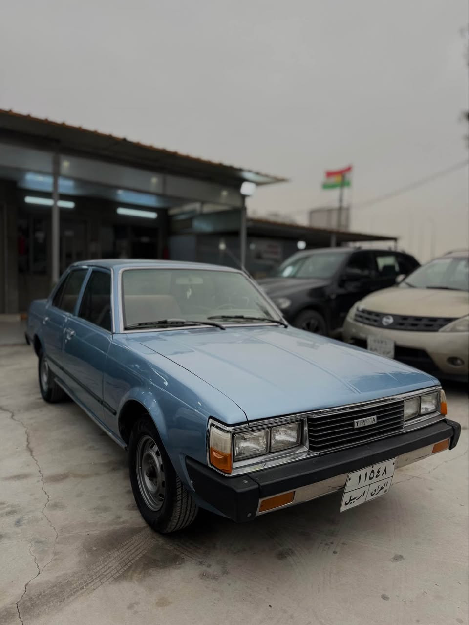 للبيع تويوتا كرونا موديل 1981 كلاسيك
سياره كير مكينه تبريد كلها بشرط 
ربع دينار مصروف مابيها 

سياره تعمير عام من شركة جيهان باربيل اني سويتها
مصبوغه عام جماليه 
بدون قطره ضربه مابيها اي ضربه

صدر بدلتها جديد تايرات جديد 
كير و مكينه بل جيس 
تبريد اشتغل 

سياره باسمي شرط تحويل رقم اربيل 
هزه فحص كلها جديد كبل تتحول باسمك

مكان اربيل 
سعر سياره ( 54$) ورقه 
*********** واتساب 
*********** واتساب 
———————————————————- —————— 

بۆ فرۆشتن تۆیۆتا کڕۆنا مۆدیل 1981 
سەیارەکە گێر و مەکینەو تەبرید هەمووی بەشەرتە
دیناری تەبع مەسروفی تێدا نیە

تەعمیر عام کامل بۆی کراوە لە شەریکەی جیهان 
سبوغ عامی جوانی بێ لێدران 
هەمووی بەشەرت

تاخم پێشی نوێیە تەقەو ١٠٠ دۆلار بشکێنە
تەبرید. بەشەرت 

سەیارەکە بەناوی خۆمە رەقەم هەولێرە تحویلی بەشەرت
هەزەو فەحسی نوێیە 

مكان اربيل 
سعر سياره ( 54$) ورقه 
*********** واتساب 
*********** واتساب أربيل, العراق
