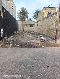 قطعه ارض للبيع المساحه الكلي 110 متر نزال 17 الواجه 6.50 كامل الخدمات ...