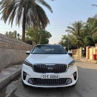كيا سورنتو خليجي رقم بغداد الماني بسمي  موديل ٢٠١٨ شكل ال٢٠ لون ابيض  ...