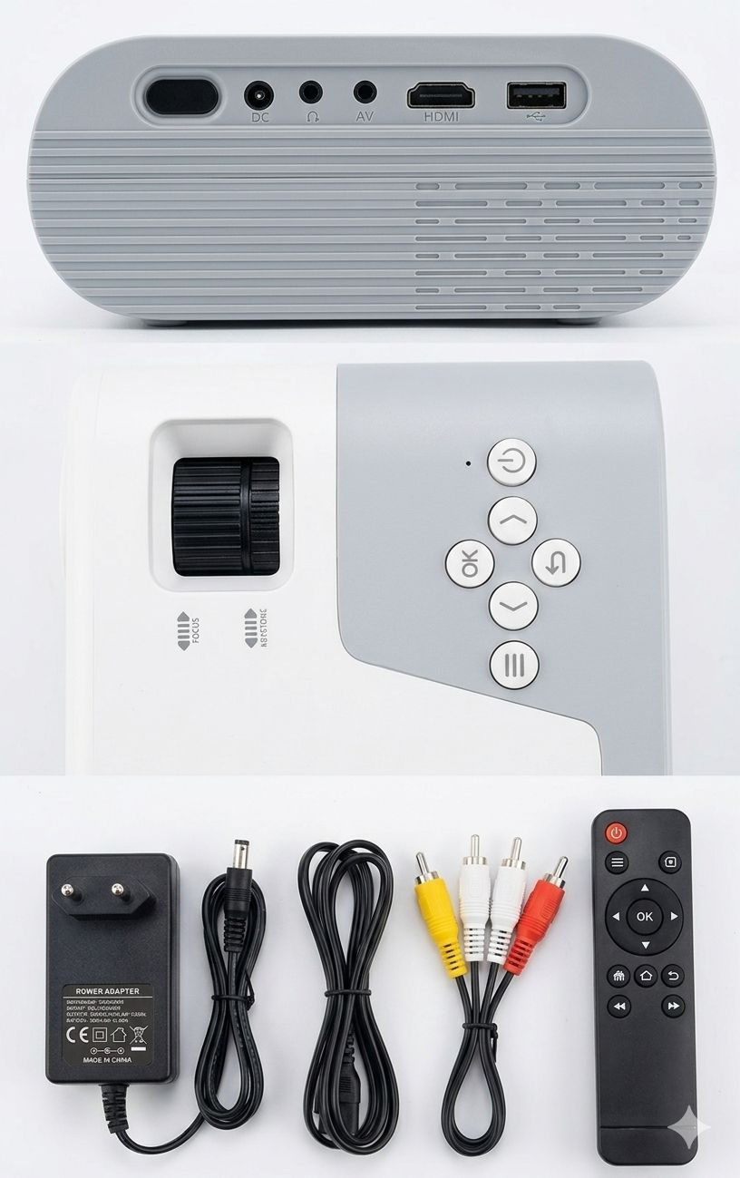 داتا شو العملاقة Hoco DT2 Android Version. للدراسة والعرض السينمائي 
الدقة: دقة أصلية 720P (1280x720).
الإضاءة: 140 لومن ANSI.
حجم العرض: يصل إلى 200 بوصة.
الاتصال: يدعم واي فاي مزدوج التردد (2.4G+5G) وبلوتوث.
المنافذ: مجهز بمنافذ متعددة تشمل USB و AUX و HDMI.
المواصفات التقنية الرئيسية:
الدقة: دقة عرض أصلية تبلغ 1280 × 720 بكسل (720p).
نظام التشغيل: مدمج بنظام Android، مما يتيح لك الوصول المباشر إلى تطبيقات البث مثل YouTube وNetflix دون الحاجة لجهاز خارجي.
السطوع: 140 ANSI لومن، وهو مناسب للغرف ذات الإضاءة المنخفضة أو المظلمة.
حجم العرض: يمكنه عرض صورة تتراوح بين 20 إلى 200 بوصة، بمسافة عرض تبدأ من 0.83 متر وتصل إلى 5 أمتار.
الاتصال: يدعم الاتصال اللاسلكي عبر Wi-Fi ثنائي النطاق (2.4G + 5G) و Bluetooth 5.0 لتوصيل السماعات الخارجية.
المنافذ: يحتوي على مداخل متعددة تشمل HDMI، USB، و AV، بالإضافة إلى مخرج صوت 3.5 ملم. 
Gadget Geek
Gadget Geek
 +5
مميزات إضافية:
تصميم مدمج: يزن الجهاز حوالي 0.47 كجم فقط، مما يسهل حمله والتنقل به.
الصوت: مزود بـ مكبر صوت مدمج، مع إمكانية استخدامه كسماعة بلوتوث مستقلة للهواتف المحمولة.
التركيز: يتم ضبط وضوح الصورة (Focus) بشكل يدوي.
اللغات: يدعم 22 لغة مختلفة، بما في ذلك اللغة العربية.
شرط الفحص اذا مو دقتها فول مرجوعه 
السعر 140 الف فقط


**إذا كنت صاحب هذا الإعلان وتريد حذفه لأي سبب، رجاءا أرسل رسالة إلى الدعم الفني**