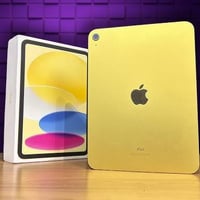 ايباد جديد مستخدم لمده 10 ايام بحاله الوكاله ايباد 11 اللون ذهبي البطا...