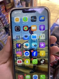 ايفون 13بروماكس ذاكره 128🔋83بلادي تك سيم مبدل شاشه اصليه من شركه ابل ر...