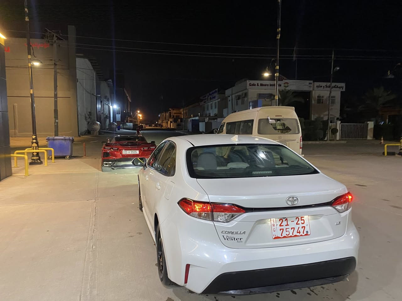 سلام عليكم 
توياتا كورولا 
2024LE
سعر 123
موجود صور الحادث موجود بلمنشور 
سياره حزام امريكي 
سياره موجوده في اربيل 
***********
***********
