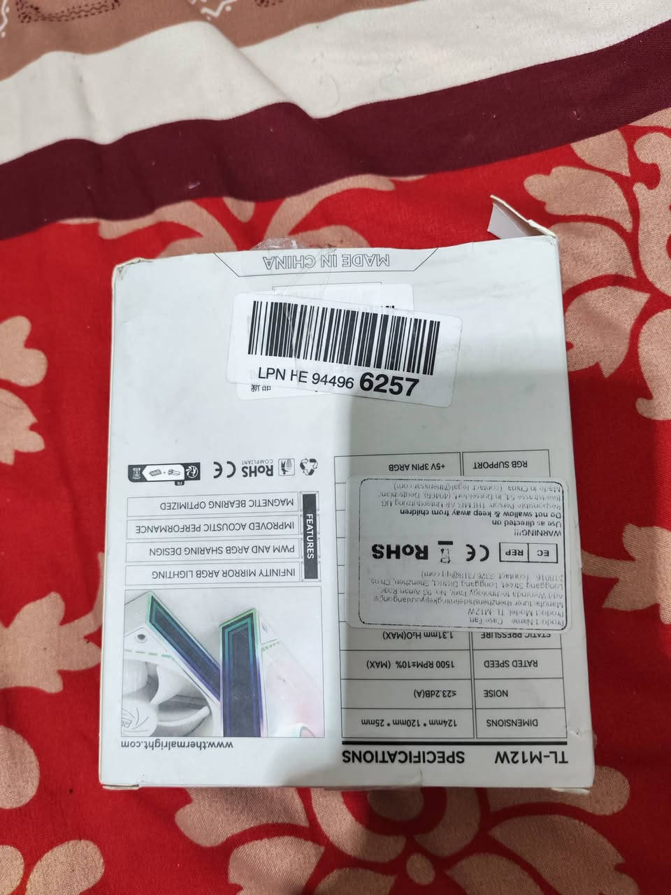 سلام عليكم مروحه تبريد كمبيوتر بهاذا الشكل rgb قيم واخذهه مكاني بغداد مدينه الصدر ***********
