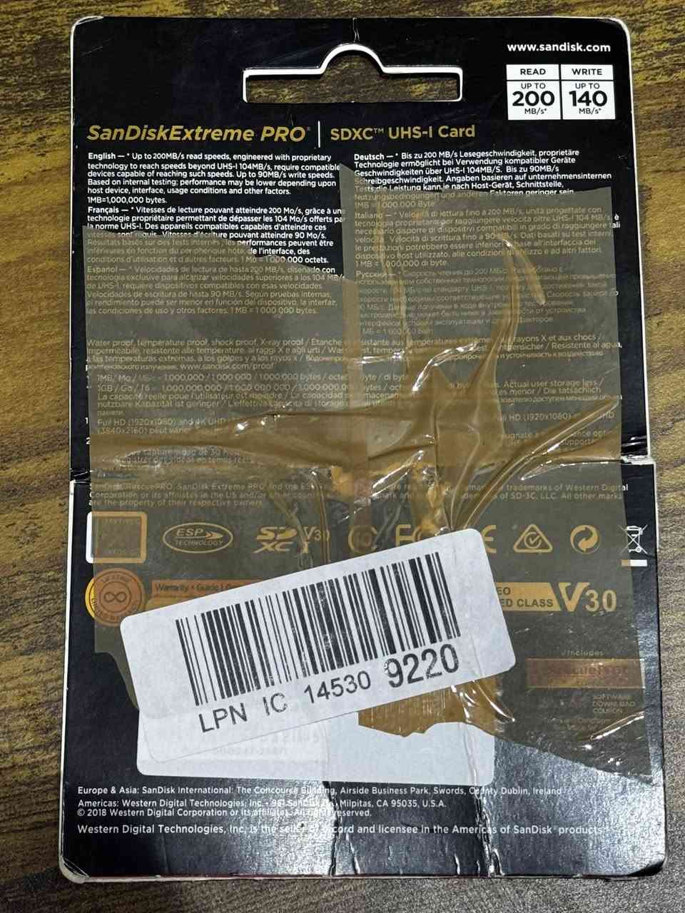 السلام عليكم 
رام ساندسك 
256g
Extreme PRO 
SPEED 200 MB/s
سعر ٢٥ الف


**إذا كنت صاحب هذا الإعلان وتريد حذفه لأي سبب، رجاءا أرسل رسالة إلى الدعم الفني**