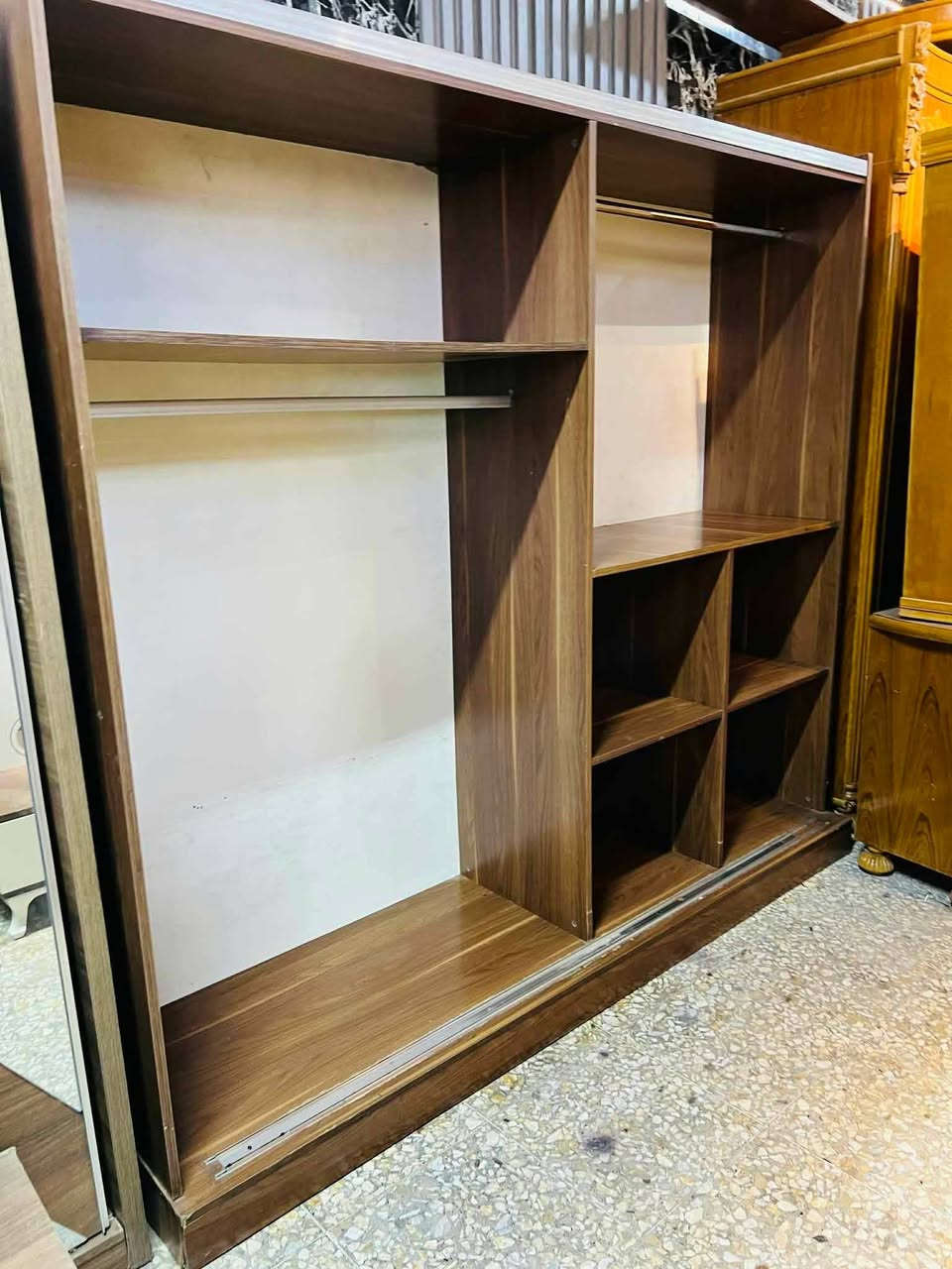 غرفة نوم مستعملة🇹🇷
 نضافة90 ٪💯
عدد القطع / 5
نضام / أسلايت 💢
سعرها / 375 💸
شد ونقل داخل بغداد مجاني🚛
يوجود توصيل محافضات 🚛


**إذا كنت صاحب هذا الإعلان وتريد حذفه لأي سبب، رجاءا أرسل رسالة إلى الدعم الفني**