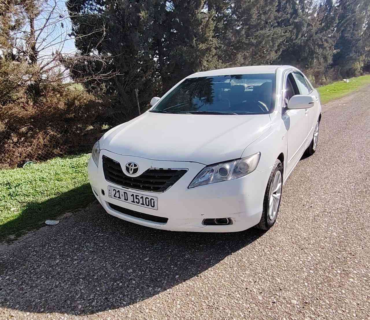 كامري ٢٠٠٨ خليجي رقم سليممانية سنويه ٢٠٢٨ محرك تبديل جديد شرط ما يصرف دهن  كير بلاد تايرات جديد تبريد تدفئة شغالات دوشمه للكشنات جديد
السياره ضررها صفحه كامله مو مرتجيه  ضربه وبيها بارد
مكاني كركوك

السعر 97 او بيه مجال ***********
