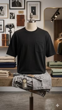 تيشرت شبابي • قماش ليكرا مطاط • الزنجيلي