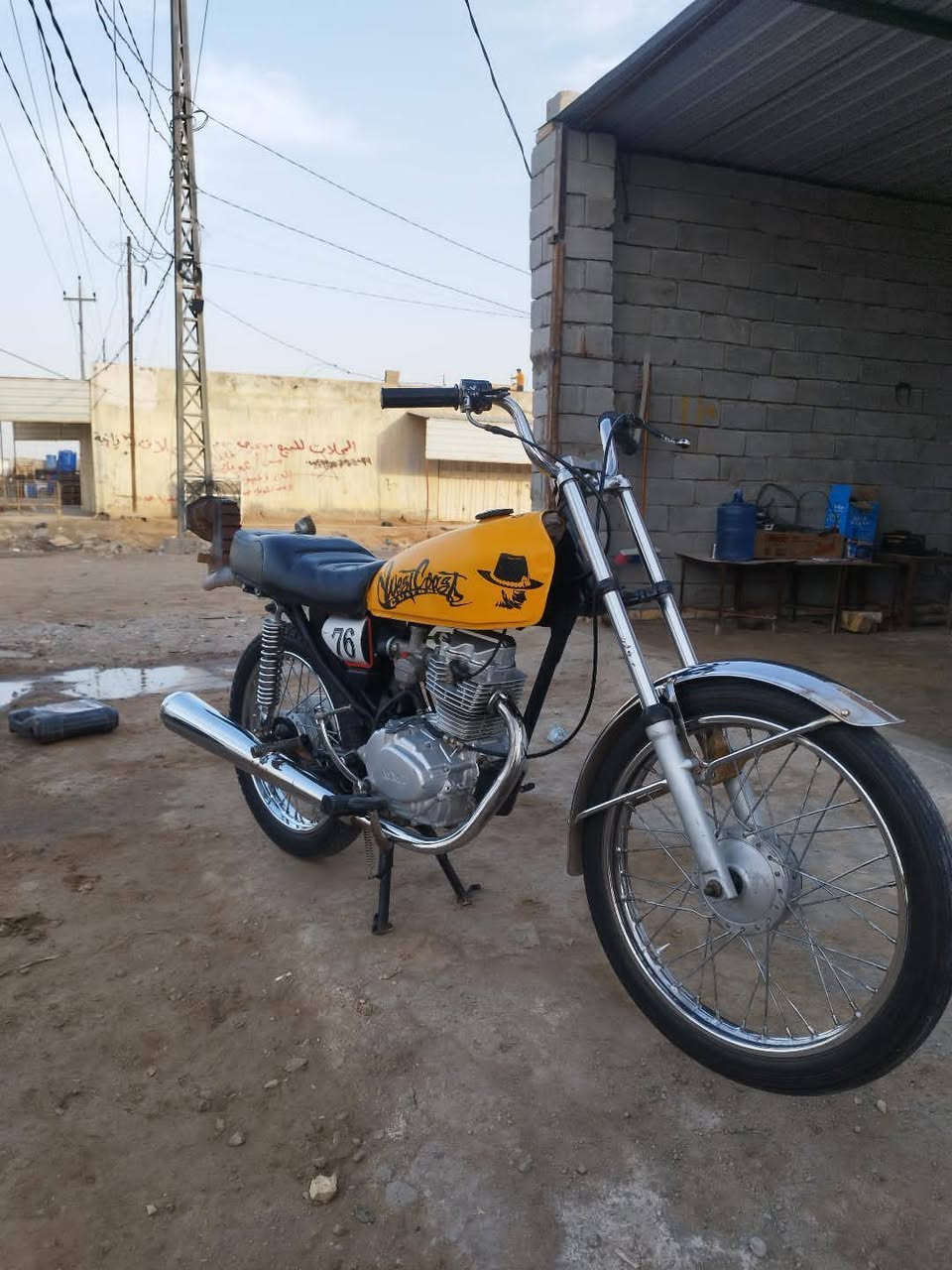 سلام عليكم هاي الدراجه البيع اوراق اصولي مو سكنر مديل 16 شاصي ولغراض 23 راصطه مو وياهه ***********
