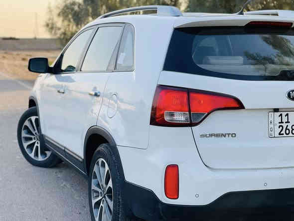 للبيع سورنتو موديل 14 خليجي رقم بغداد هزه وسنويه ورقم جدد بسمي كير ومحرك مكفولات تخم تاير تبريد ثلج السياره جاهزه فول عده الفتحه بصمه تحكم حساسات اشاير بالمري مري شفط سبعه راكب 6 سلندر ويل 18 السياره بدون حادث بيه قطع صبغ فقط بدون دواخل السعر 150 وبيه مجال مكاني بغداد رقم ***********
