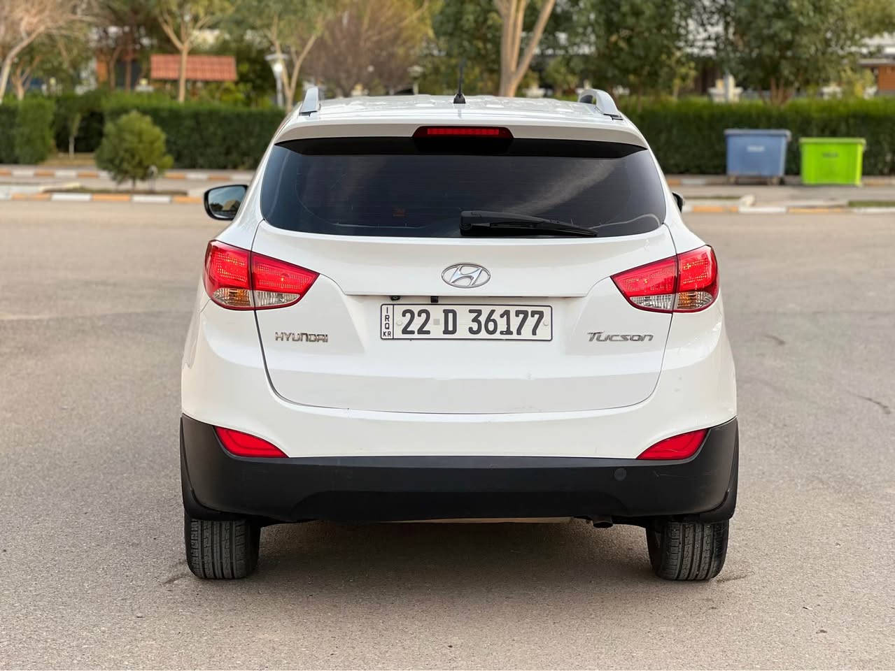 هونداي توسان خليجي 

موديل 2014

اللون  ( ابيض)
ويل كب الكبير 

محرك 2000
شاشه كامري 
السيارة جاهزة مال جناي تخم تاير
باتري جديد منظومة بانزين كاملة 
صدر كلة جديد
اشاير بالمري
السياره بيه // جاملغ وربع البونيد 

سعر // 134$ وبيه مجال 
مكاني /ديالى /خانقين 
للستفسار : ‭0771 813 1403‬ خناقين, ديالى
