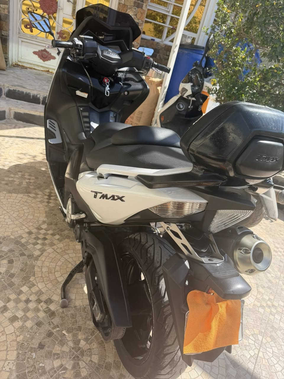 سلام عليكم
تي ماكس  موديل 2014  رقم وسنويه الدراجه بيها صبغ الجاملغ الخلفي فقط ماشيه 27 الف السعر ٦٦ وبيها مجال بسيط للاتصال مكان الدراجه بغداد  ***********
