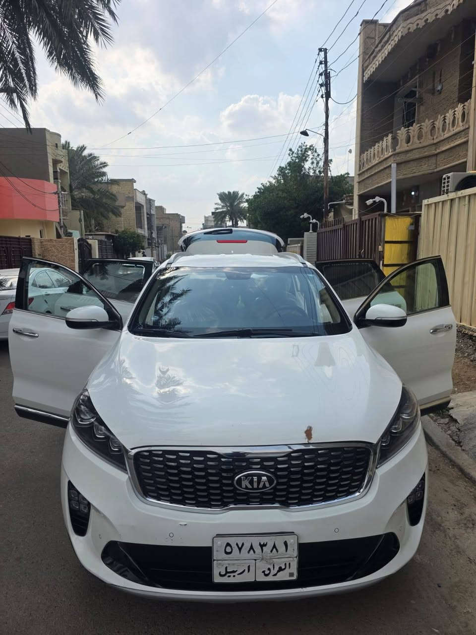 تحية طيبه ( مكفوله كفاله عامه عدا pdr بالنيد شرط ممفتوح )
سونار مرفق بالمنشور 
كيا سورنتو 2020خليجي
V6 3500         
كير 8 نمر 
بصمع وبصمه ابواب 
اريل نفكيشن نظام خرائط ملاحه
كراسي جلد وكهررباء 
تحكمات ستيرن جهتين 
مري كهرباء شفط واشاير ترحيب 
شاشه ابل كار بلي 
جنطه كهرباء شفط
ويل 19 كروم
ماشية 81 الف كيلو
وباقي مواصفات السورنتو معروف 
عليها تخم تاير جديد هنكونك ودسكات وباتري جديد
سعر 254 وبيها مجال 
رقمها اربيل مكانها بغداد جانب الكرخ
رقم الهاتف ***********
تحياتي للجميع
