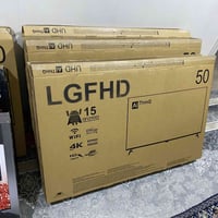 تيفي شاشة 50 ماركةي LG FHD  فول مواصفات  4K سمارت واي فاي 🛜 يوتوب بي ا...