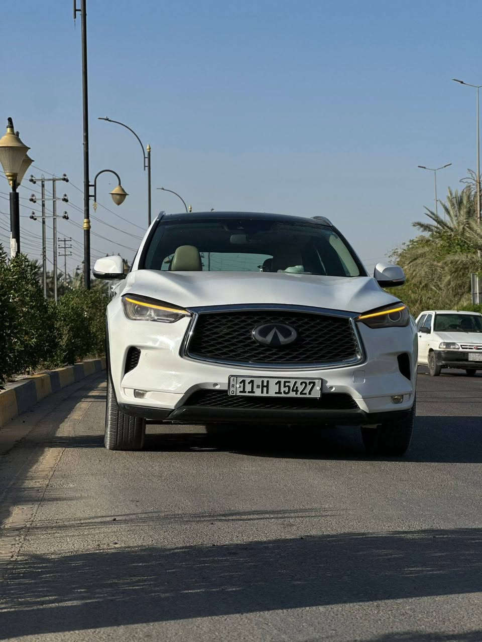 انفنتي Qx50 
موديل 19 
ماشيه 69ميل
فول مواصفات 
تفاصيل واضحه صور الحادث والسونار 
تحويل مباشر هزه وسنوية ورقم جديد
عنوان كربلاء 
سعر 178
حداديه 80%
***********
