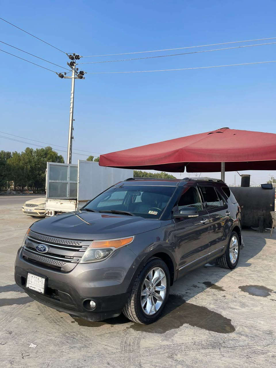 للبيع فورد اكسبلور 6 سلندر  2013 سعر جدا مناسب بيع او مراوس
فوووول مواصفات  
داخل جلد شاشات كامرا 
كير محرك حدادية مكفووووول 
السيارة كلش جديدة 
7 راكب 
رقم بغداد تحويل مباشر 
ضرر بنيد وصار بيها جراد صفحة السايق وصار بيها رش بدون دواخل مكفولة 
السعر.  125 وبيها مجال 
العنوان المسيب. للاستفسار 

*********** بغداد, العراق
