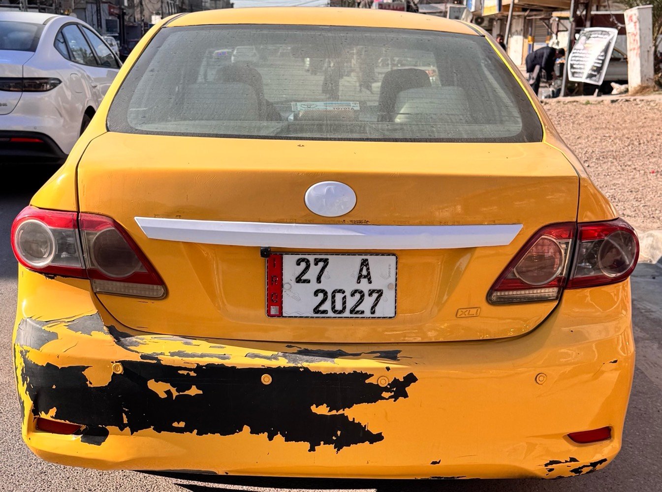 للبيع  او مراوس حسب القناعه كورلا خليجيه 2008  بجم محدث حادثة  جاملغ امامي جهة السايق وجاملغ خلف الصدر  مصبوغه جديد رقم ذي قار مميز  2027  وباسمي هيئه وغرامات مصفره والسنويه تنتهي 2028 رقم انكليزي باي مرور تحويل تخم تاير ابو الخط الابيض  شاشه تاب وكامره خلفيه جديد محرك 1800 صدر جديد امامي وخلفي لايت زنون دوشمه جديده لايلون والسعر 85 للاستفسار ***********مكان السياره بغداد زعفرانية