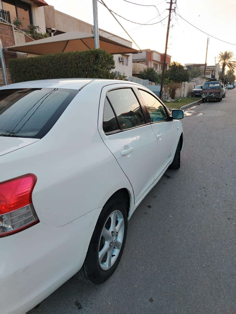 تيوتا يارس 2007 خليجي
السياره جاهزه ومابيها نقص ايشي ادامه كامله 
رقم بغداد الجديد باسمي 
صبغ بيبان عكس السائق وجاملغ بدون دواخل بدون ايرباك 
كير محرك مكفول 
السعر : 87 وبيها مجال بسيط 
للاستفسار: ‭0773 673 5478‬
مكاني بغداد
