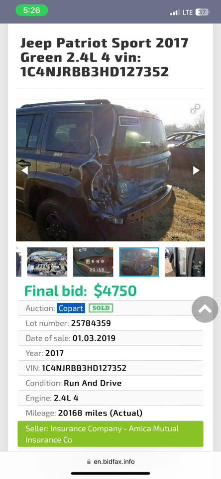 Jeeb 2017 dabll aksll makia gawaray mrxub  mwasafat jam karaba,awena hitar, ta7did swr3a,gerw u makinau tabrid ba shart hich masrafi nya u taya tazaya bo paywandi krdn ***********
باتريوت. 2017. 4ويل. بجم كبس رقم. سنويه جديد
كير ومكينه. وتبريد. مكفوله. بدون. اي نقص سياره جاهزه. سعر 128
