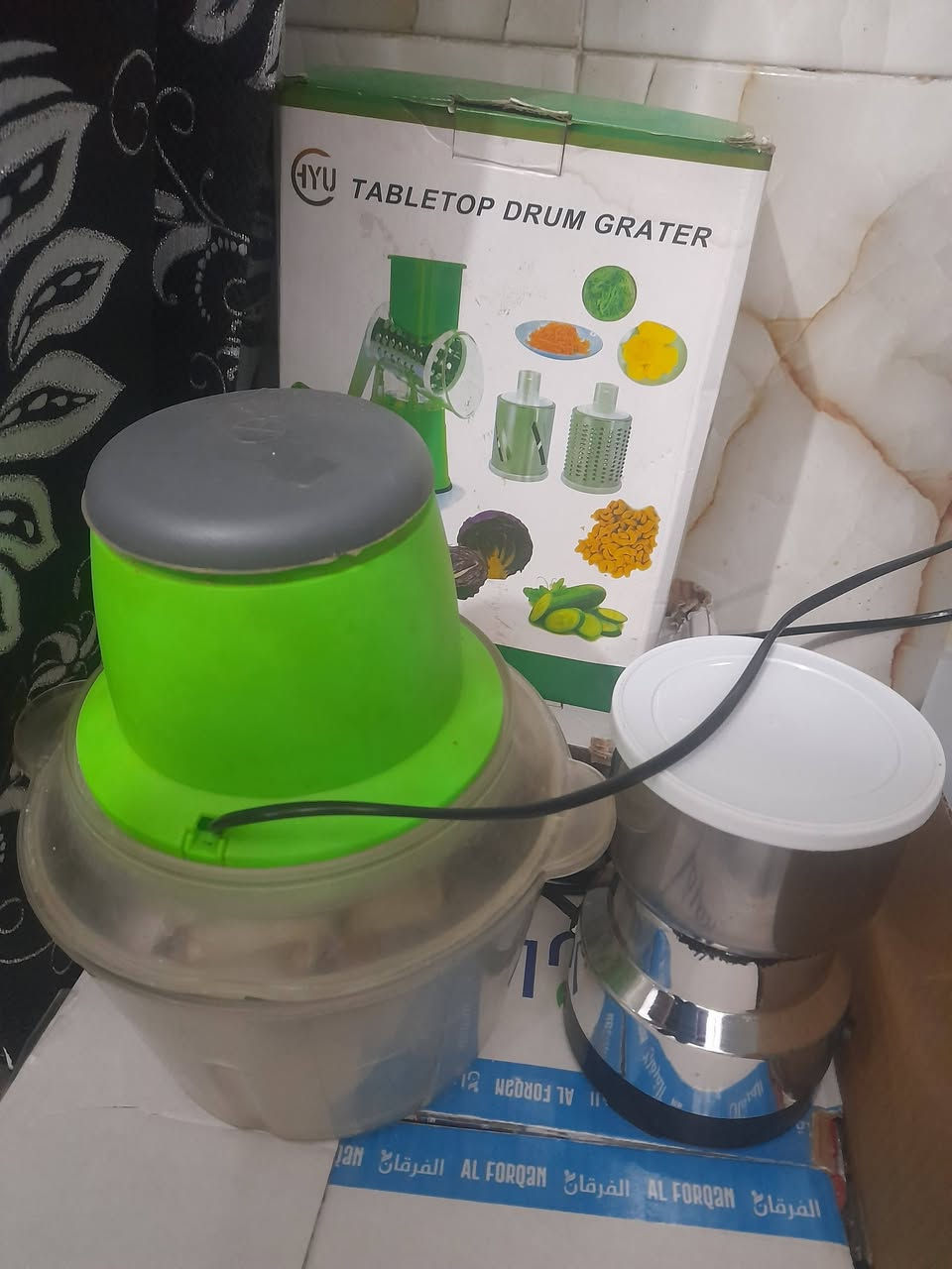 ثلاجه اخت جديد قليل الاستعمال قفل 150الف
غساله مان طفال محظره طعام وطاحونه جدد مامستعمل كلهن 25الف قفل


**إذا كنت صاحب هذا الإعلان وتريد حذفه لأي سبب، رجاءا أرسل رسالة إلى الدعم الفني**