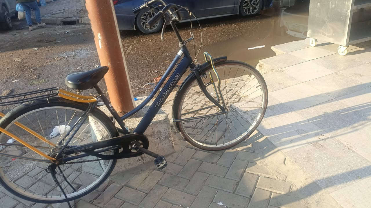 عمي السلام عليكم عندي بايسكل بناتي حجم 27 نظافه 100% عنوان بغداد الدوره شرايد خل خاصه ويخابرني على الواتساب*********** عنوان بغدادسعره 100
