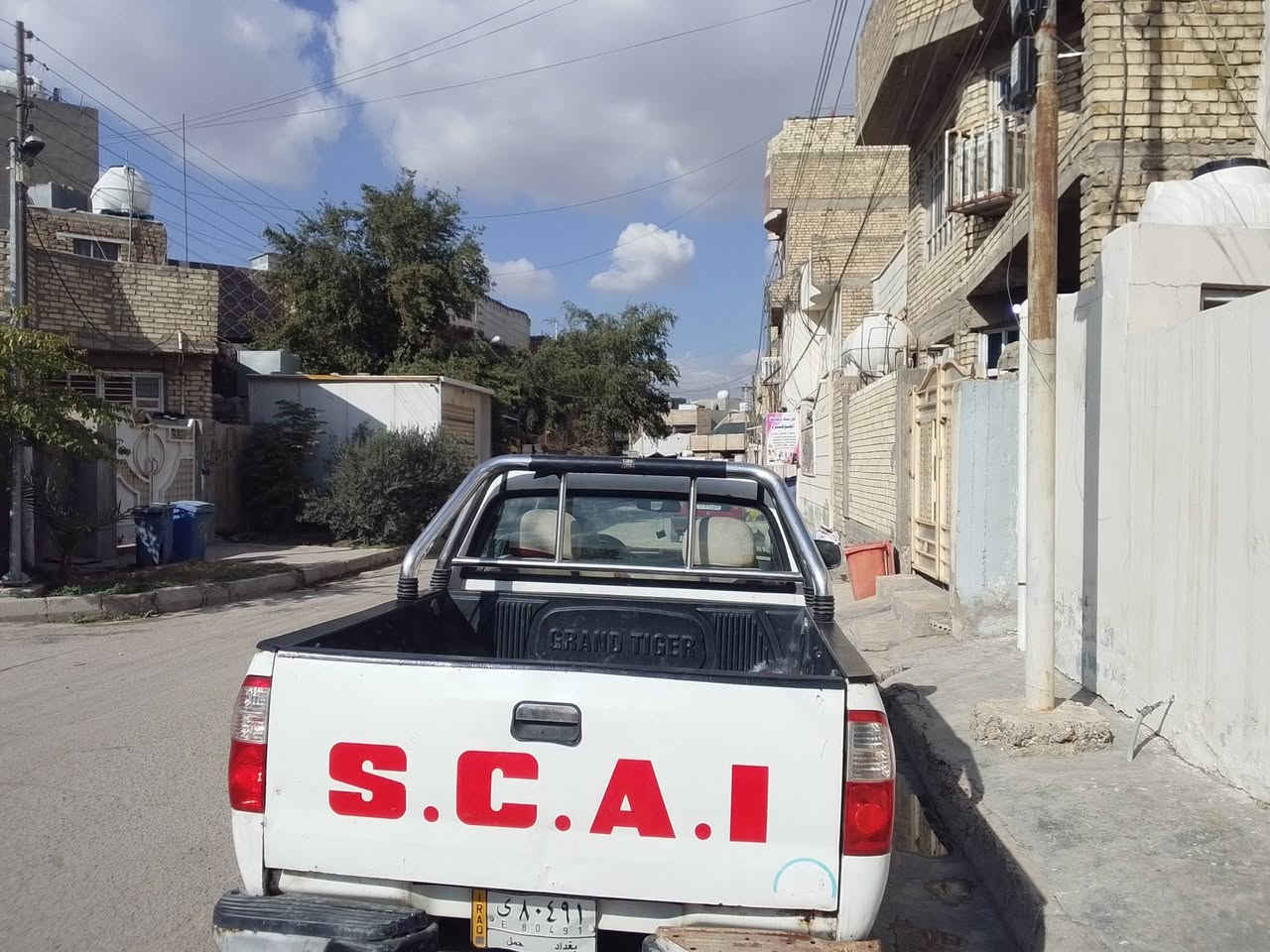 سلام عليكم بيكم لبيع سياره جهزه لا صبغ ولا ضربه مكفوله عنوان بغداد رقم الهاتف ***********
