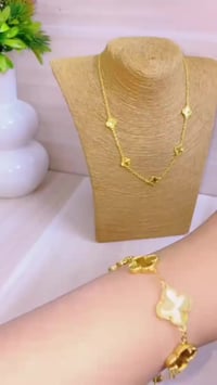 طقم فان كليف • سوار • قلادة