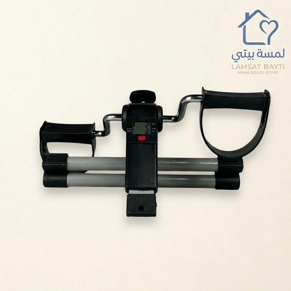 جهاز تمارين القدام

الاستخدامات:

مثالي لتمارين الأقدام واليدين، خصوصاً لكبار السن أو الأشخاص في فترة إعادة التأهيل.

يُستخدم أثناء الجلوس على الكرسي أو الكنبة لتعزيز الدورة الدموية وتحريك المفاصل.

يساعد على تحسين اللياقة القلبية والعضلية بشكل يومي وخفيف.

مناسب للاستخدام في المكتب أو المنزل أثناء العمل أو الاسترخاء.

المميزات:

مزود بشاشة LCD مدمجة لعرض الوقت، عدد الدورات، السعرات الحرارية، والمسافة.

مقاومة قابلة للتعديل باستخدام مقبض مقاومة واسع وسهل الاستخدام.

تصميم قابل للطي لتوفير المساحة وسهولة التخزين.

قاعدة معدنية مطلية بالكروم لمتانة عالية.

أرجل مزودة بقطع مانعة للانزلاق لتثبيت أفضل أثناء الاستخدام.

مزود بأشرطة تثبيت للقدم لتوفير أمان إضافي أثناء التمرين.

محتويات الصندوق:

جهاز التمارين القابل للطي.

شاشة LCD مدمجة.

كتيّب التعليمات والاستخدام.


**إذا كنت صاحب هذا الإعلان وتريد حذفه لأي سبب، رجاءا أرسل رسالة إلى الدعم الفني**